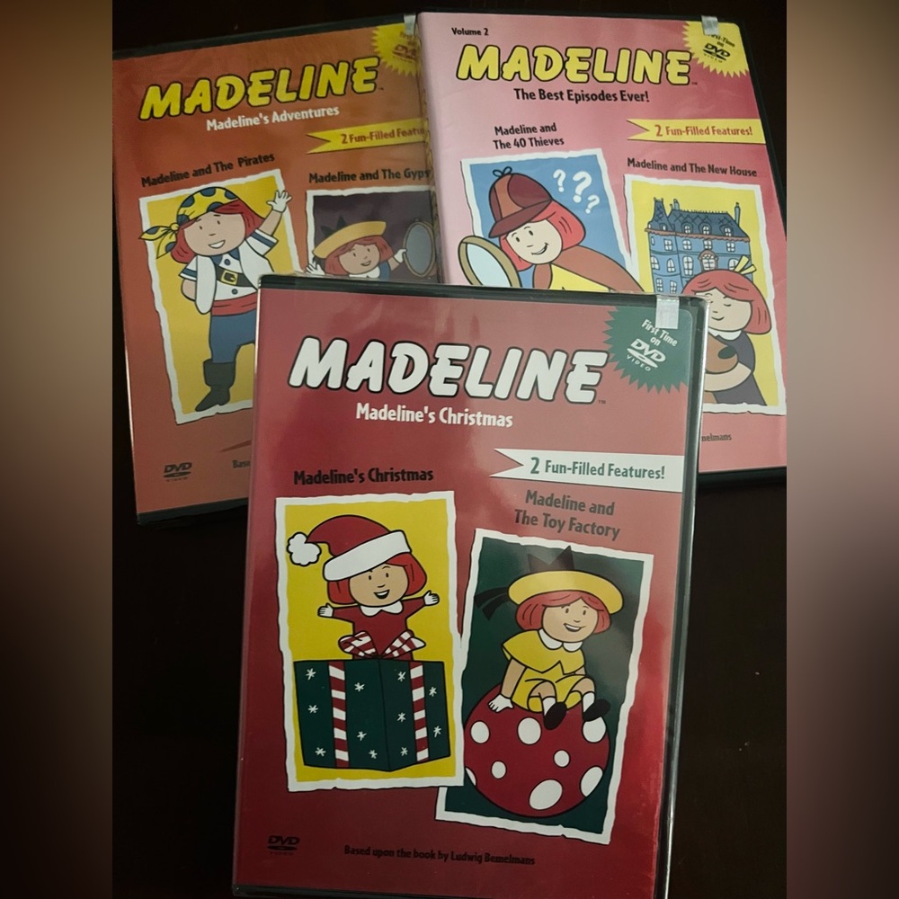 Madeline dvd set. New